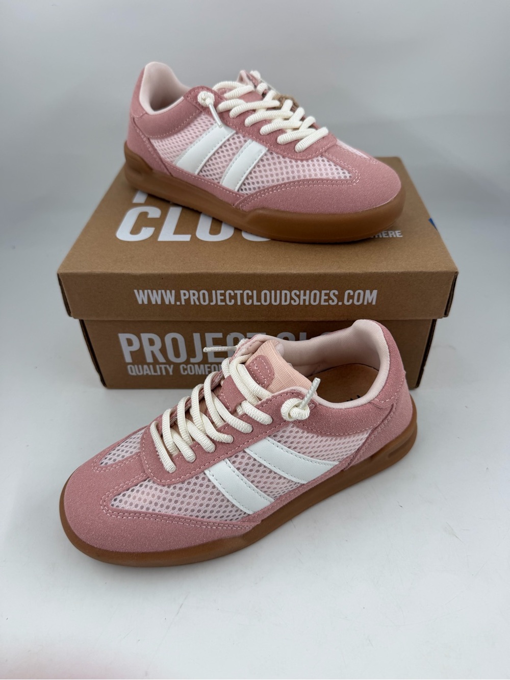 Project Cloud Girls “Little Verdy”-SZ 13K-Pink Slip-On Memory Foam Non-Slip Shoe